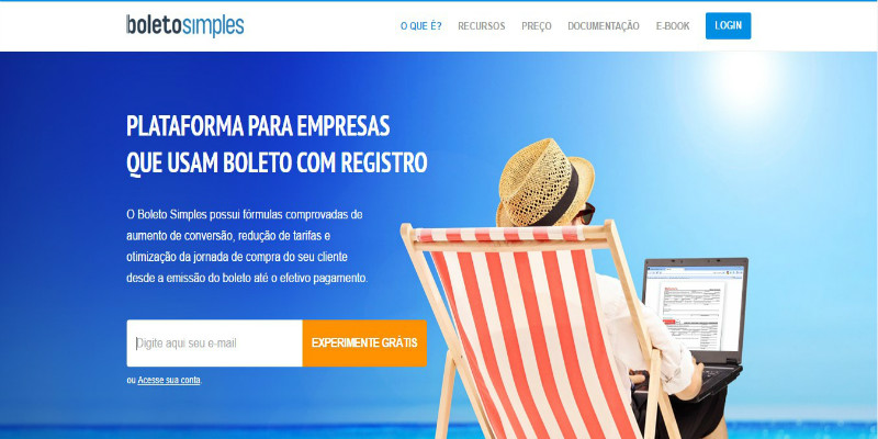 gerar boleto online boleto simples