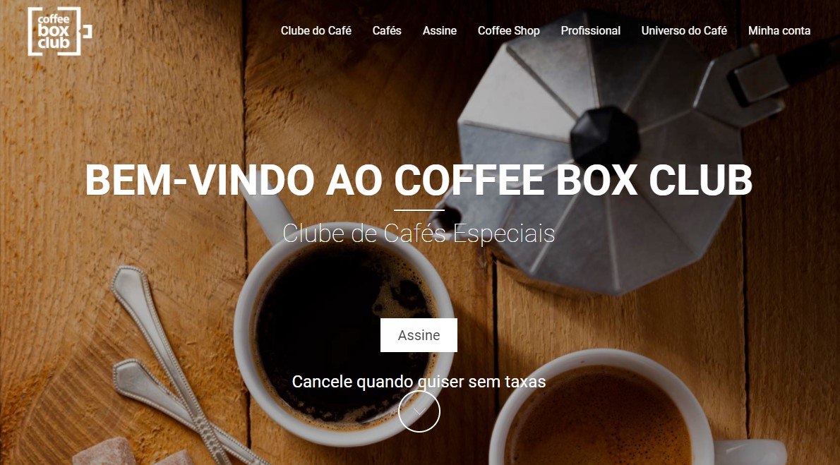 Clubes de assinatura Coffee Box Club