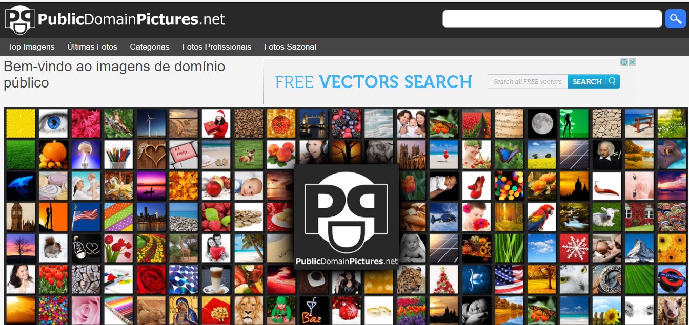 Os 10 melhores sites de imagens de domínio público