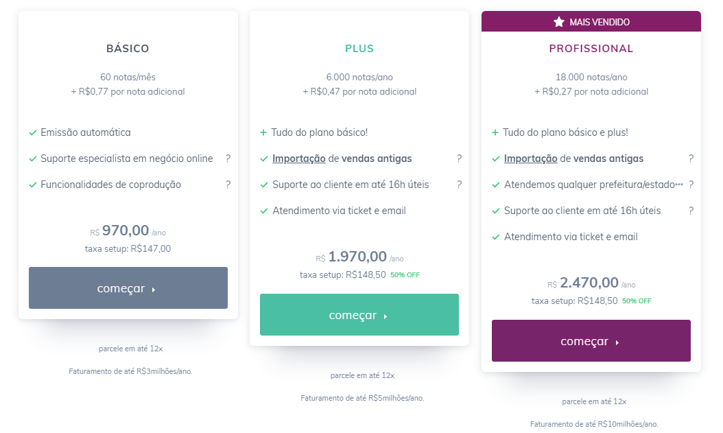 nota fiscal eduzz - planos enotas nota fiscal eduzz - planos enotas