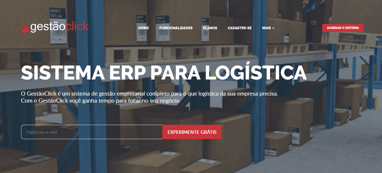 ERP para logística - gestão click
