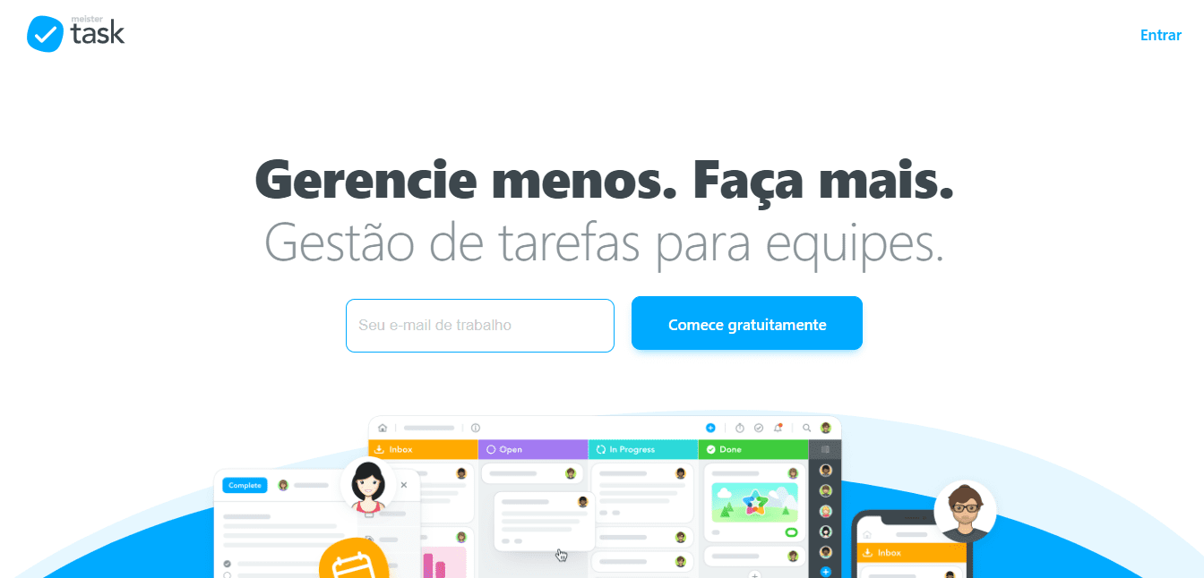 Gerencie os projetos do time em qualquer lugar